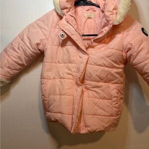 Jessica Simpson Blush Pink Puffer Jacket
